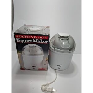 Salton Additive-Free Yogurt‎ Maker Machine w/ Original Box & Accessories